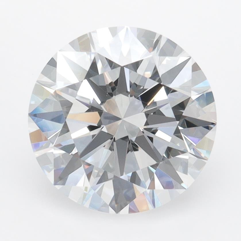 2.77ct D IF Rare Carat Ideal Cut Round Lab Grown Diamond