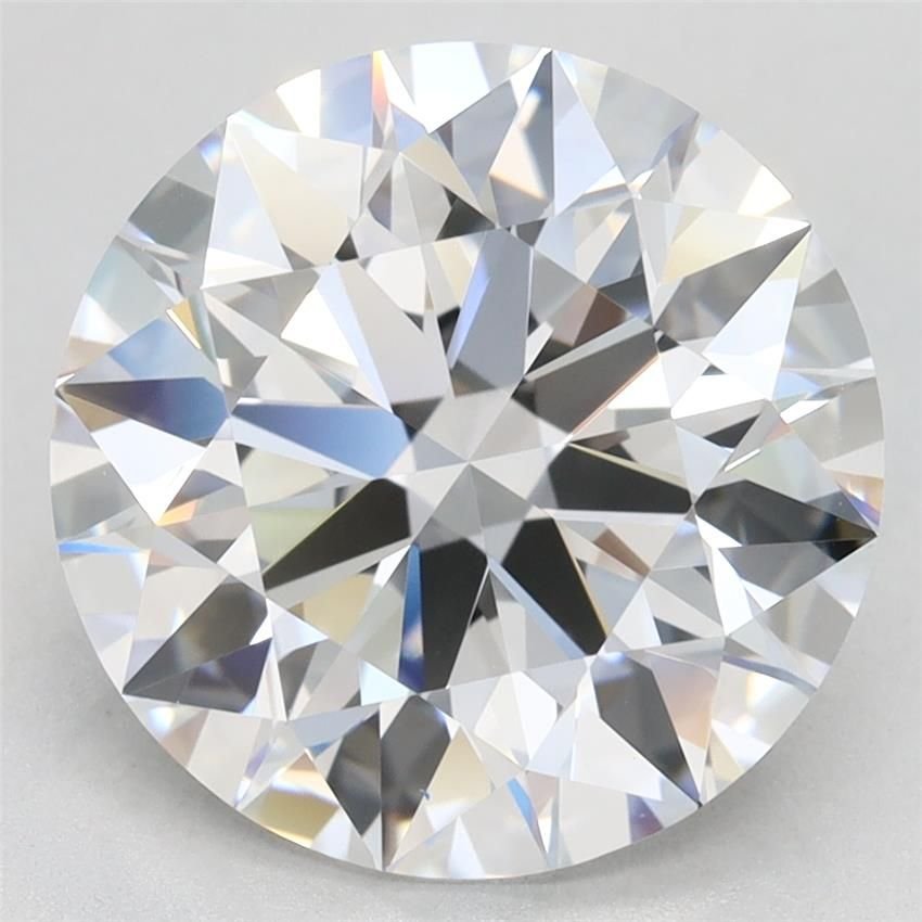 4.76ct D VVS1 Rare Carat Ideal Cut Round Lab Grown Diamond
