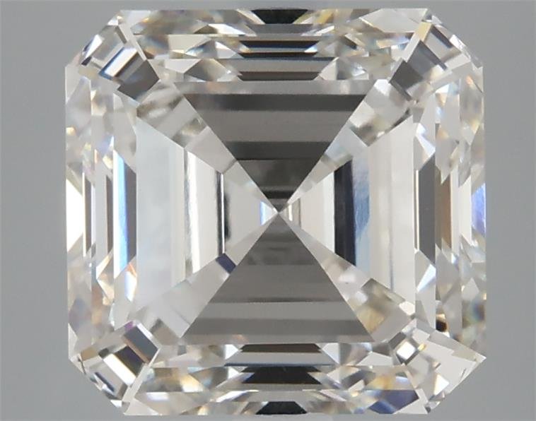 4.62ct H VS1 Very Good Cut Asscher Lab Grown Diamond