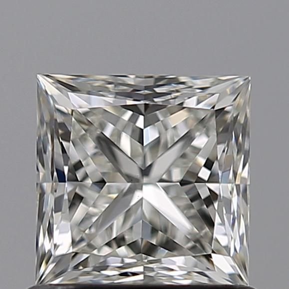 0.86ct I VS2 Rare Carat Ideal Cut Princess Diamond