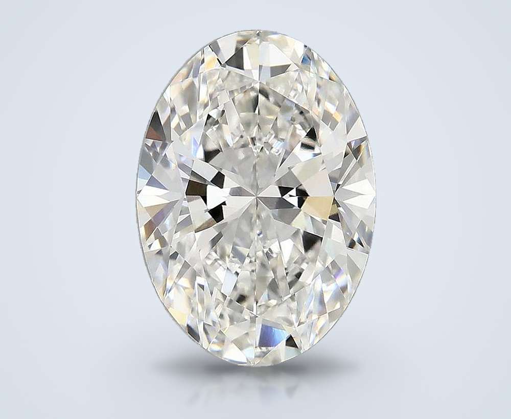 4.42 Carat Oval Lab Diamond