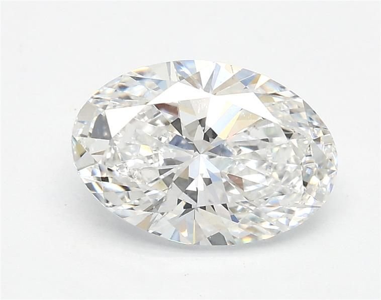 1.09ct E VS2 Rare Carat Ideal Cut Oval Lab Grown Diamond