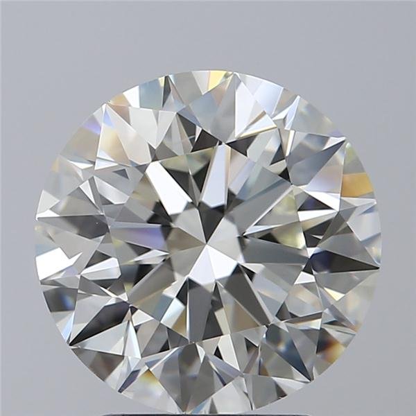 2.90ct K VS2 Rare Carat Ideal Cut Round Diamond