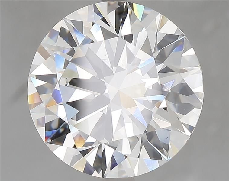 5.55ct G VS1 Excellent Cut Round Lab Grown Diamond