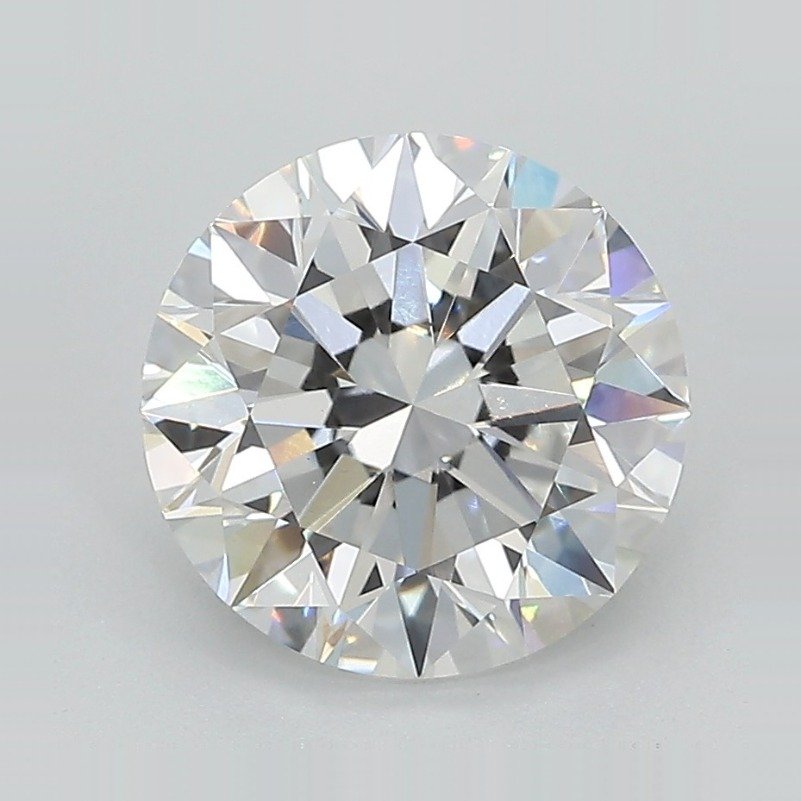 2.78ct E VVS2 Rare Carat Ideal Cut Round Lab Grown Diamond