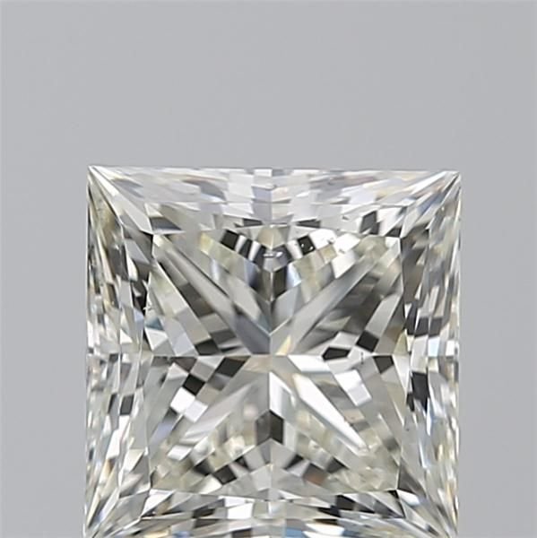 2.51ct K SI1 Rare Carat Ideal Cut Princess Diamond