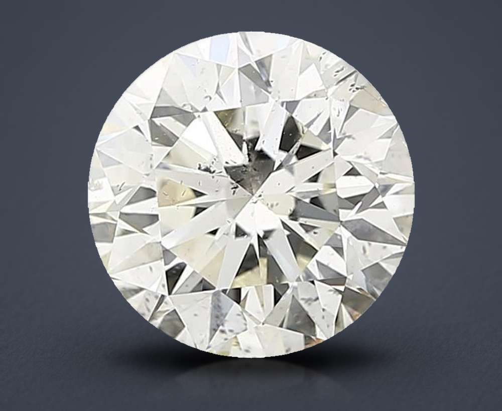 3.01 Carat Round Natural Diamond