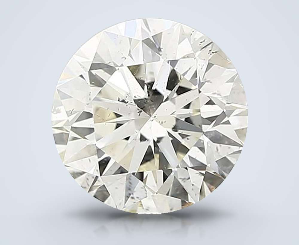 3.01 Carat Round Natural Diamond
