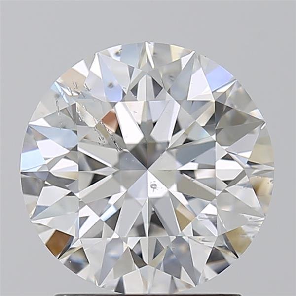 1.96ct D SI2 Rare Carat Ideal Cut Round Lab Grown Diamond