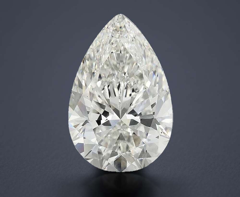 10.10 Carat Pear Lab Diamond