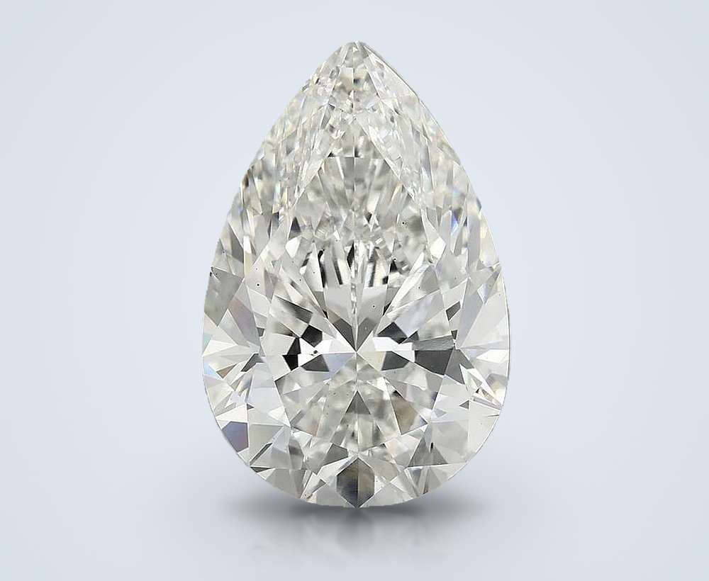 10.10 Carat Pear Lab Diamond