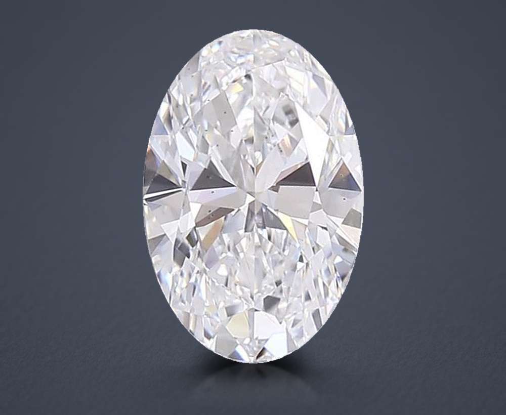 1.50 Carat Oval Lab Diamond