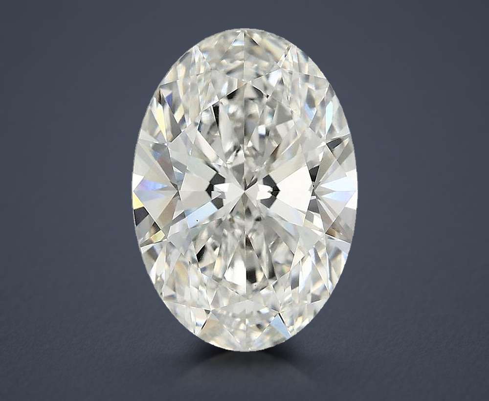 4.00 Carat Oval Lab Diamond