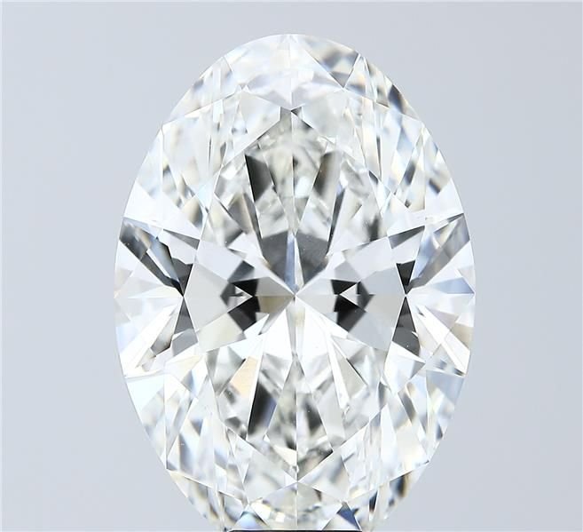 15.09ct F VVS2 Rare Carat Ideal Cut Oval Lab Grown Diamond