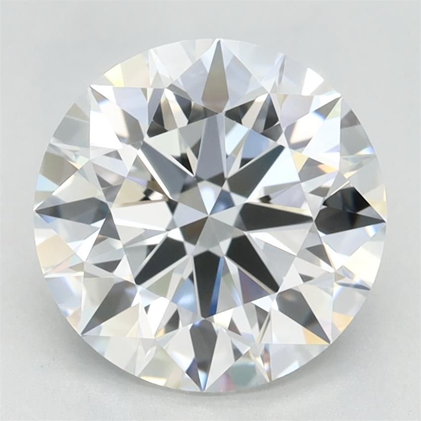 2.41ct D VVS1 Rare Carat Ideal Cut Round Lab Grown Diamond