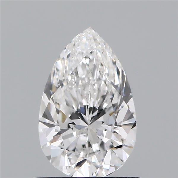 0.88ct E VS1 Rare Carat Ideal Cut Pear Lab Grown Diamond