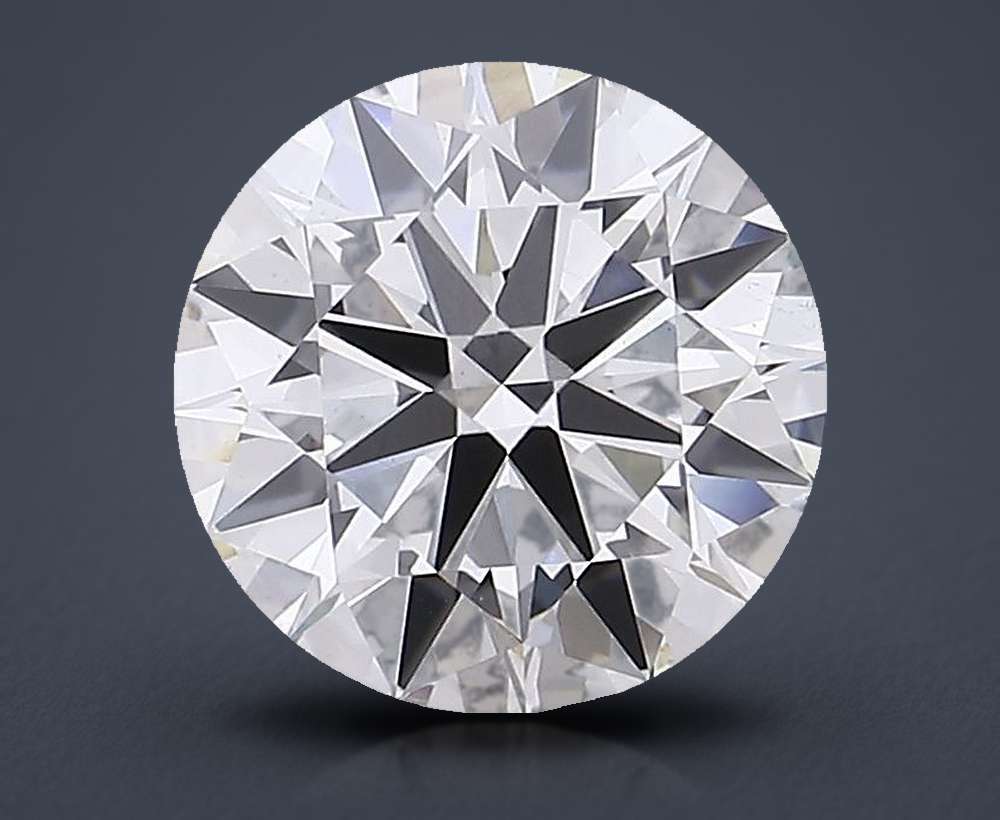 3.67 Carat Round Lab Diamond