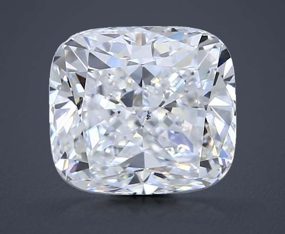 2.56 Carat Cushion Natural Diamond