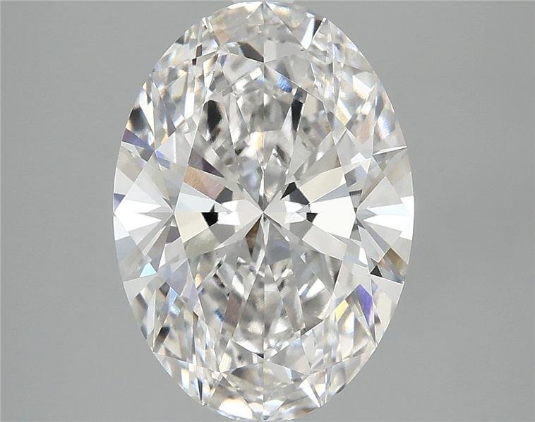 3.82 Carat Oval Lab Diamond