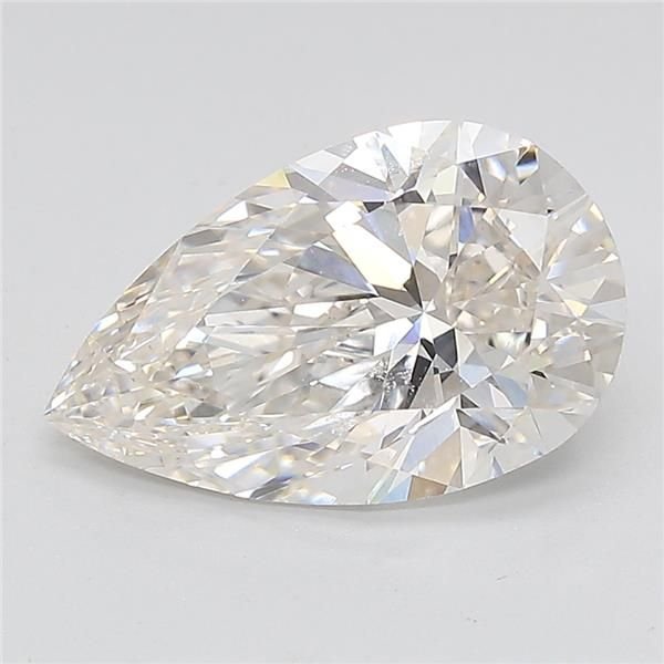 3.00ct H VS1 Rare Carat Ideal Cut Pear Lab Grown Diamond