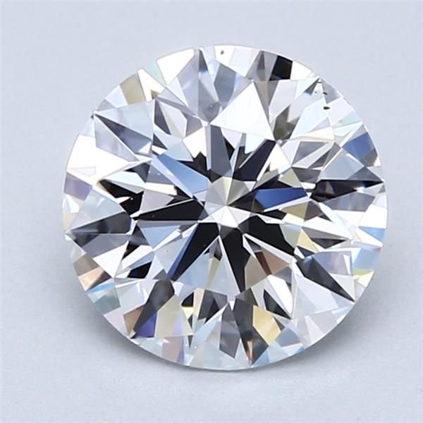 2.50ct D VS2 Rare Carat Ideal Cut Round Diamond
