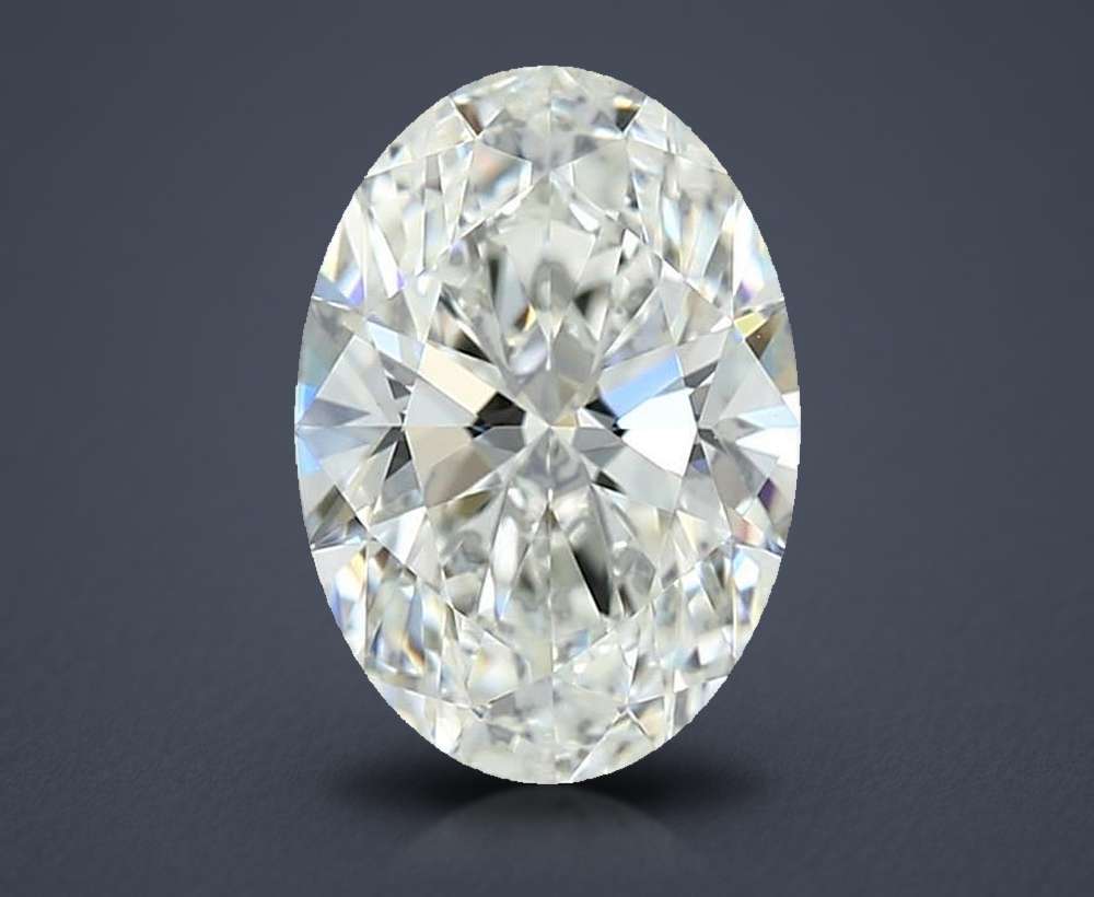 0.84 Carat Oval Lab Diamond