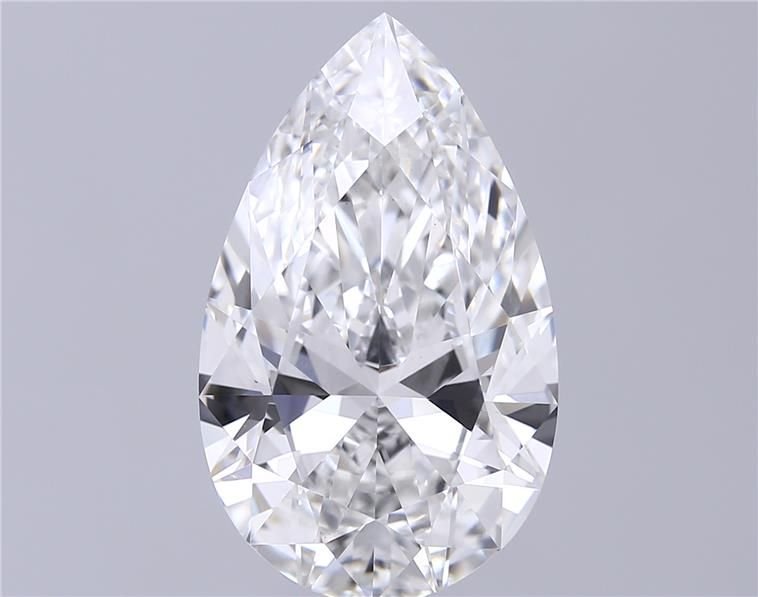 11.02ct F VS1 Rare Carat Ideal Cut Pear Lab Grown Diamond