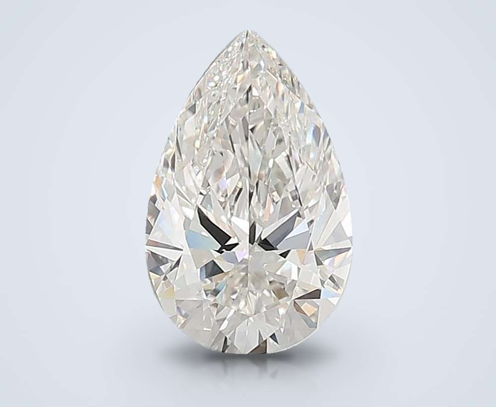 7.04 Carat Pear Lab Diamond