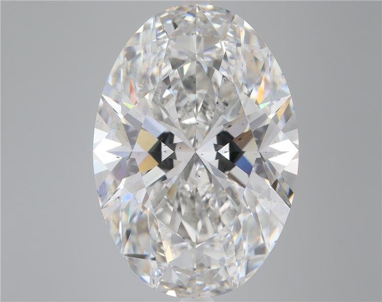 12.72ct F SI1 Rare Carat Ideal Cut Oval Lab Grown Diamond