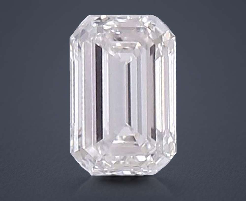 0.62 Carat Emerald Lab Diamond