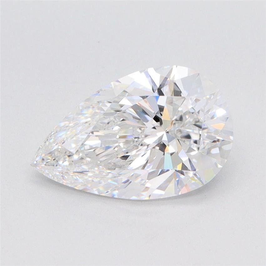 1.57ct E VS1 Rare Carat Ideal Cut Pear Lab Grown Diamond