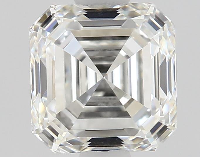 0.91ct G VVS1 Rare Carat Ideal Cut Asscher Diamond
