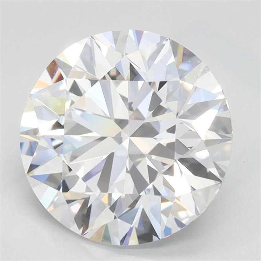 2.47ct D IF Rare Carat Ideal Cut Round Lab Grown Diamond