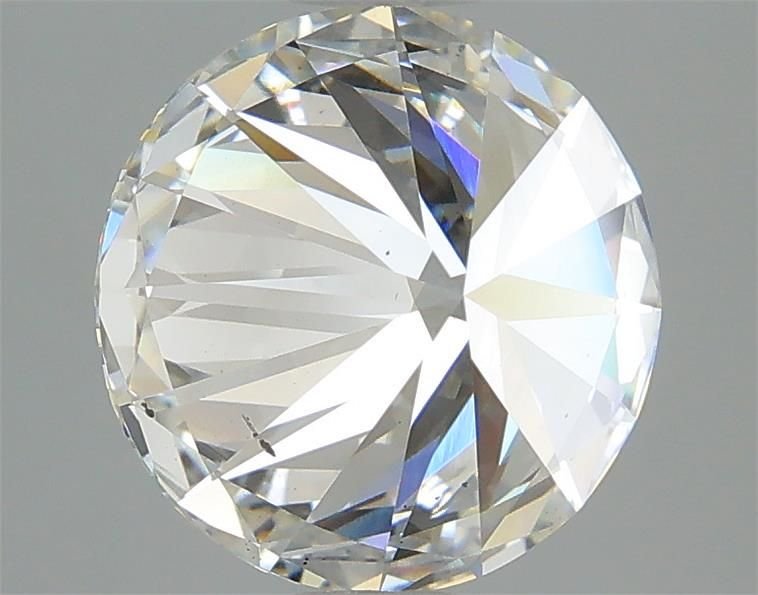 2.72ct F SI1 Rare Carat Ideal Cut Round Lab Grown Diamond