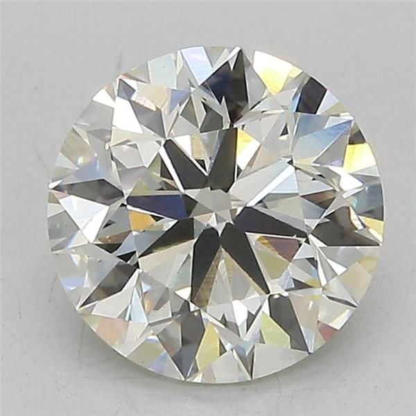 2.48ct J VS2 Excellent Cut Round Lab Grown Diamond