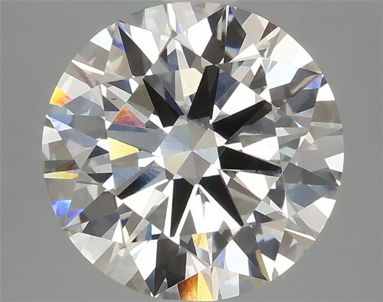 3.02ct H VS1 Rare Carat Ideal Cut Round Lab Grown Diamond