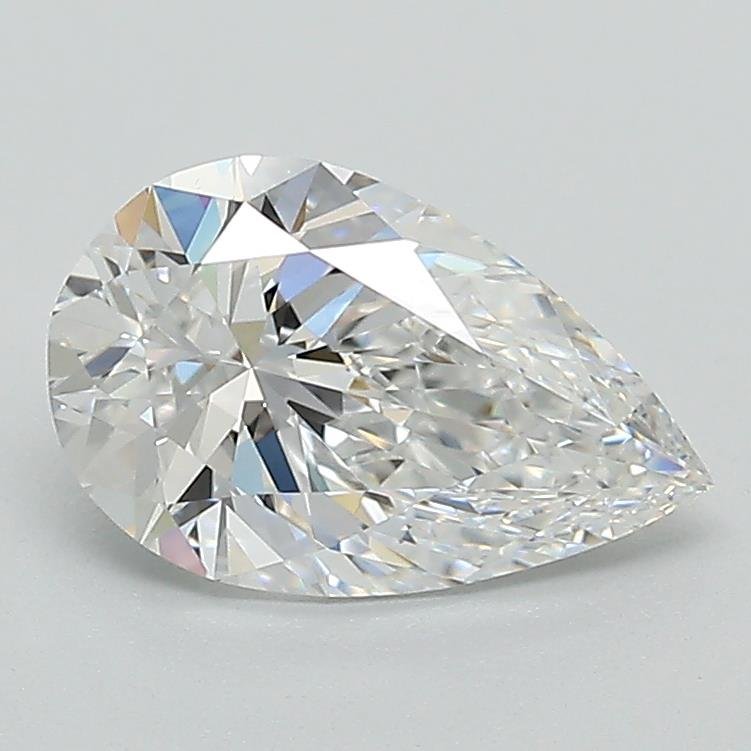 1.26ct E VS1 Rare Carat Ideal Cut Pear Lab Grown Diamond