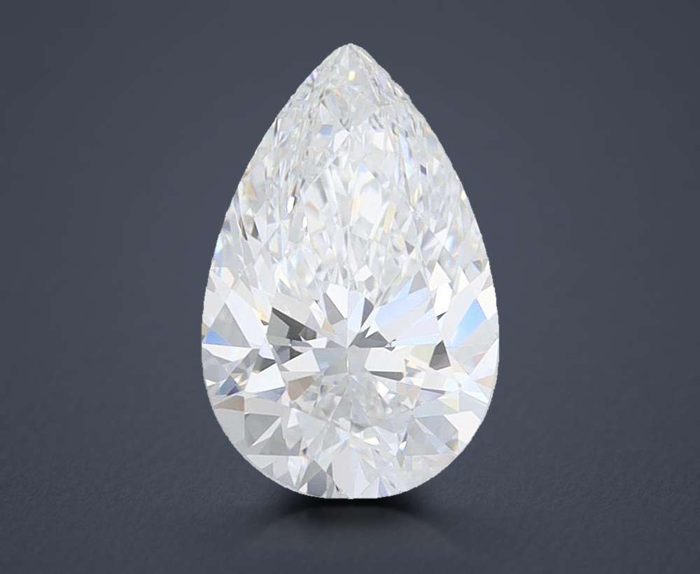 1.63 Carat Pear Lab Diamond