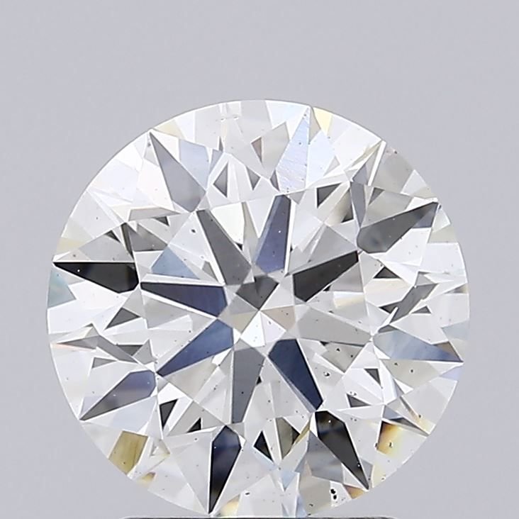 2.36ct H SI1 Rare Carat Ideal Cut Round Lab Grown Diamond