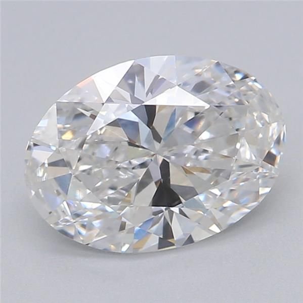 1.05ct D VVS2 Rare Carat Ideal Cut Oval Lab Grown Diamond