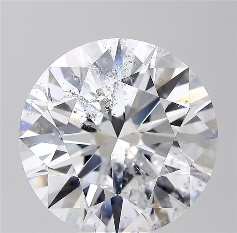7.57ct E SI2 Rare Carat Ideal Cut Round Diamond