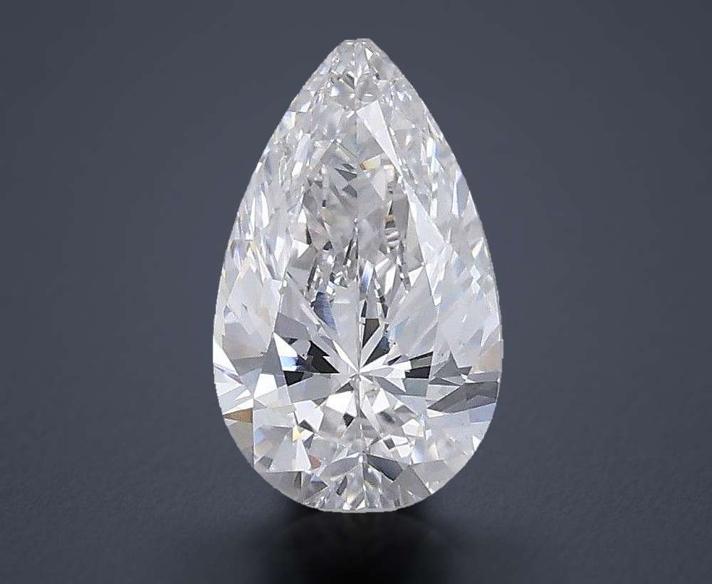 0.85 Carat Pear Lab Diamond