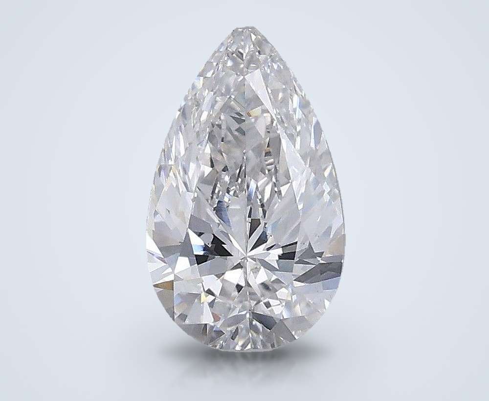 0.85 Carat Pear Lab Diamond