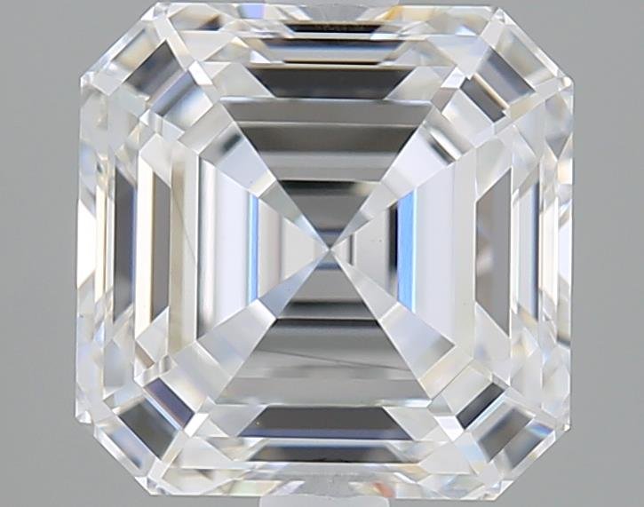 2.55ct E VVS2 Rare Carat Ideal Cut Asscher Lab Grown Diamond