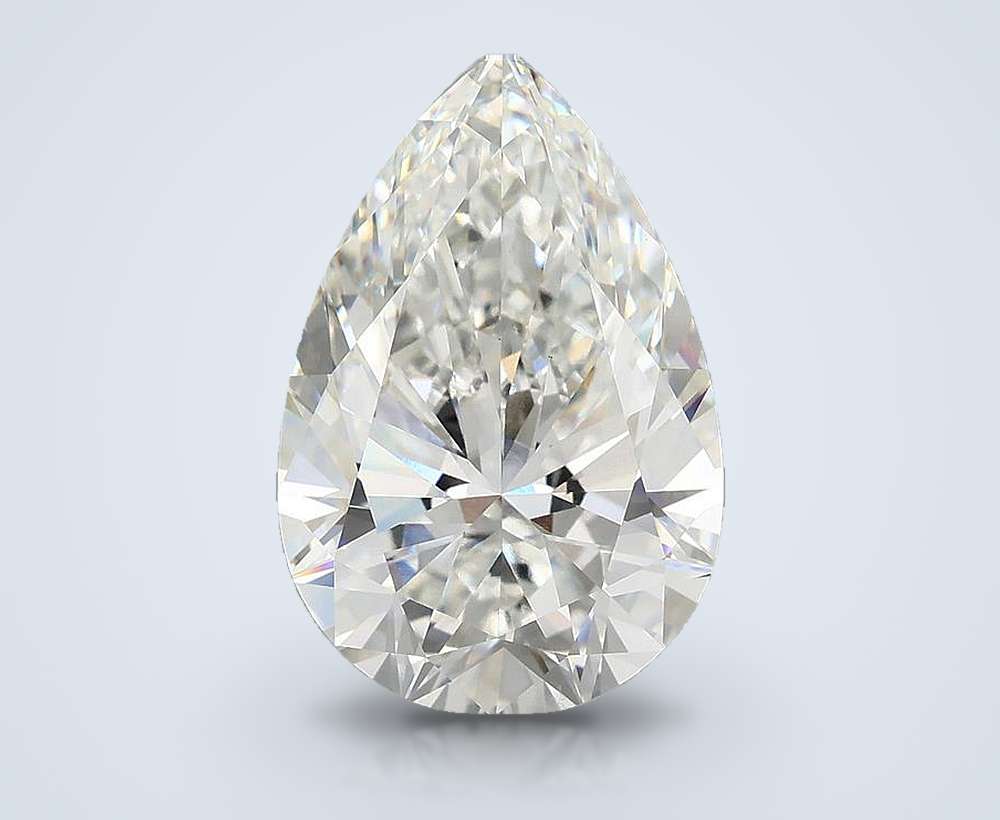 5.90 Carat Pear Lab Diamond