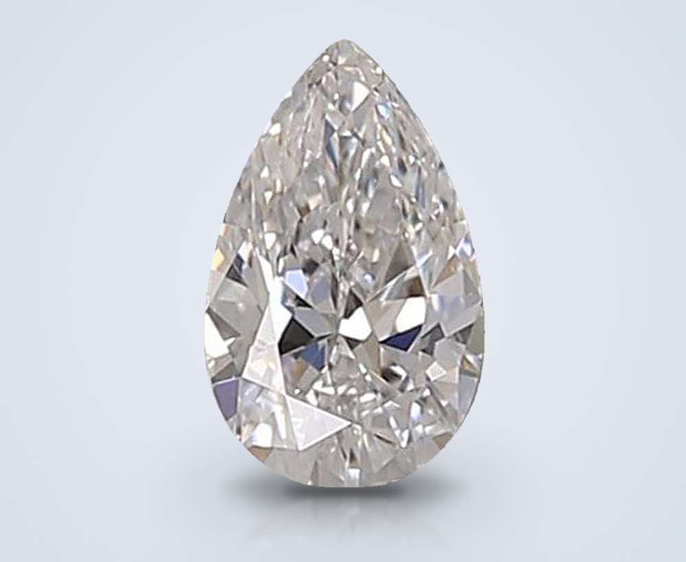 0.37 Carat Pear Lab Diamond