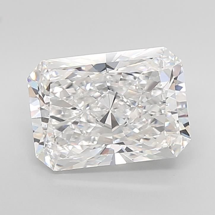 4.52ct E VVS2 Rare Carat Ideal Cut Radiant Lab Grown Diamond
