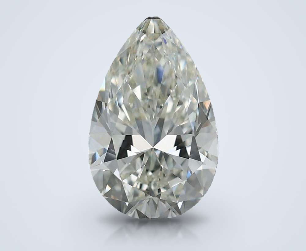 0.81 Carat Pear Natural Diamond