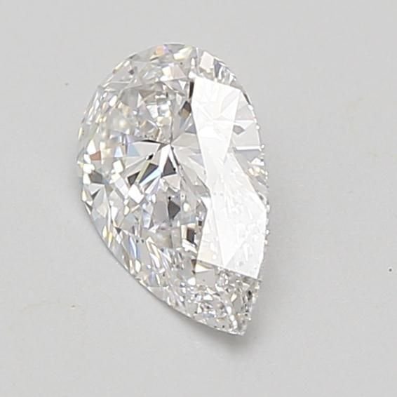 0.83ct D VS2 Rare Carat Ideal Cut Pear Lab Grown Diamond