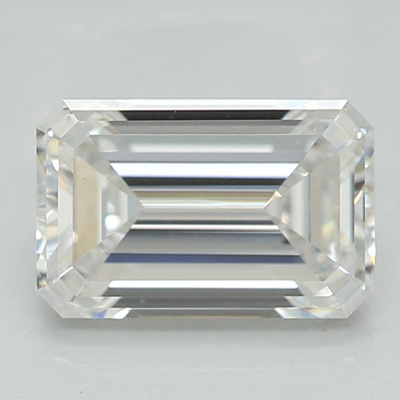 1.03ct E VS1 Rare Carat Ideal Cut Emerald Lab Grown Diamond